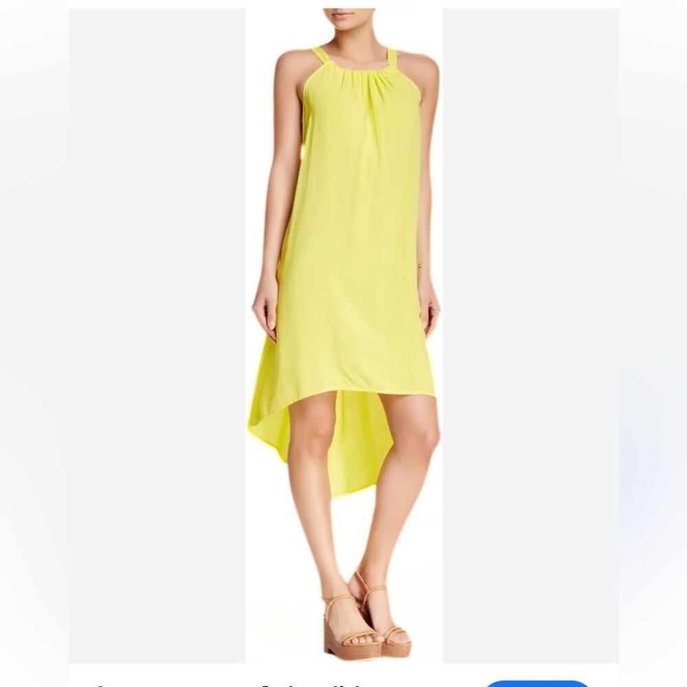 Yellow Sleeveless Dress